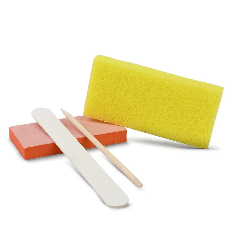 Disposable Pedicure Nail File Kits Salon Manicur natural Nail Polis