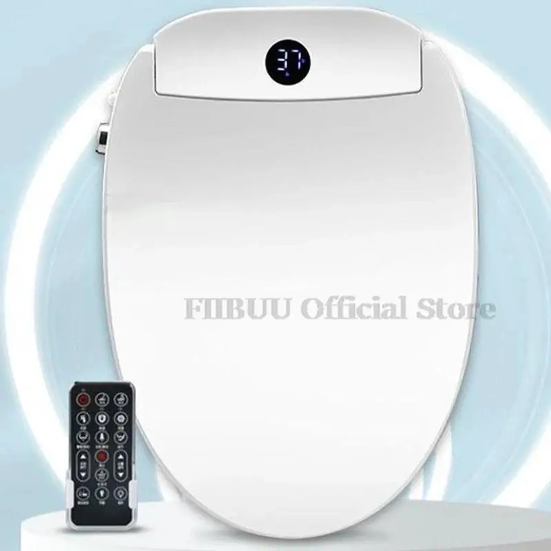 Bathroom Warm Air Drying Night Light Seat Heating OscillatingNozzle
