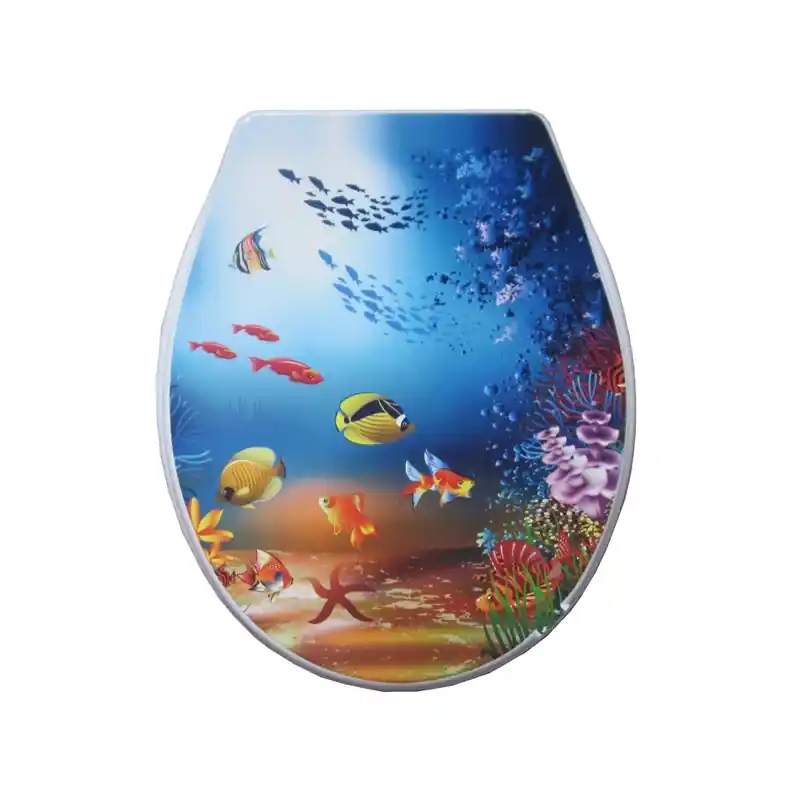 toilet lid cover standard closing 2020 high quality colorful toilet seat cover set