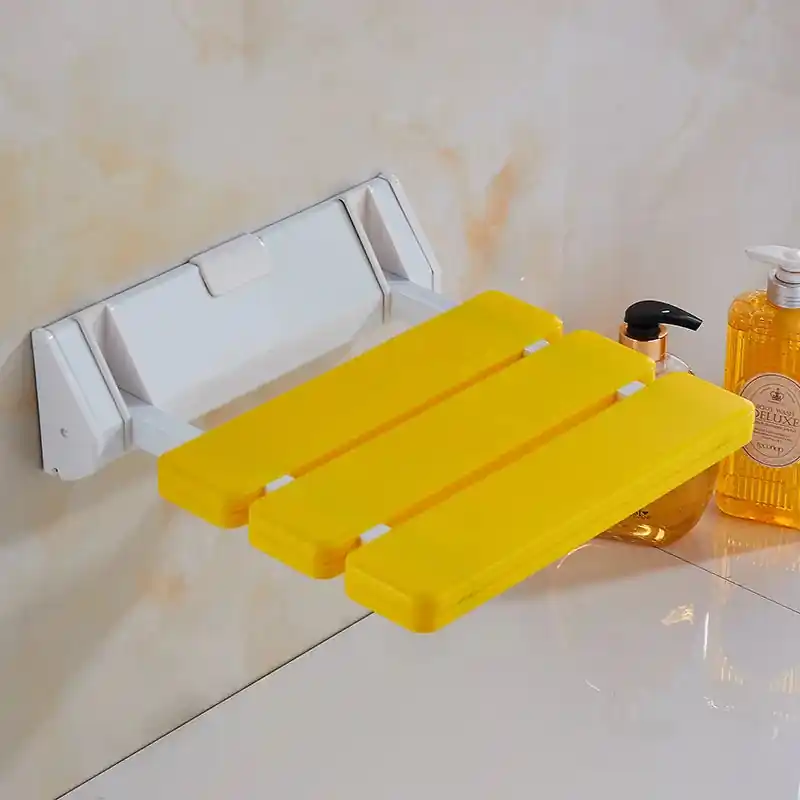 Folding Shower Seat Bathroom Wall Stool Wall Mounted Shower Seats