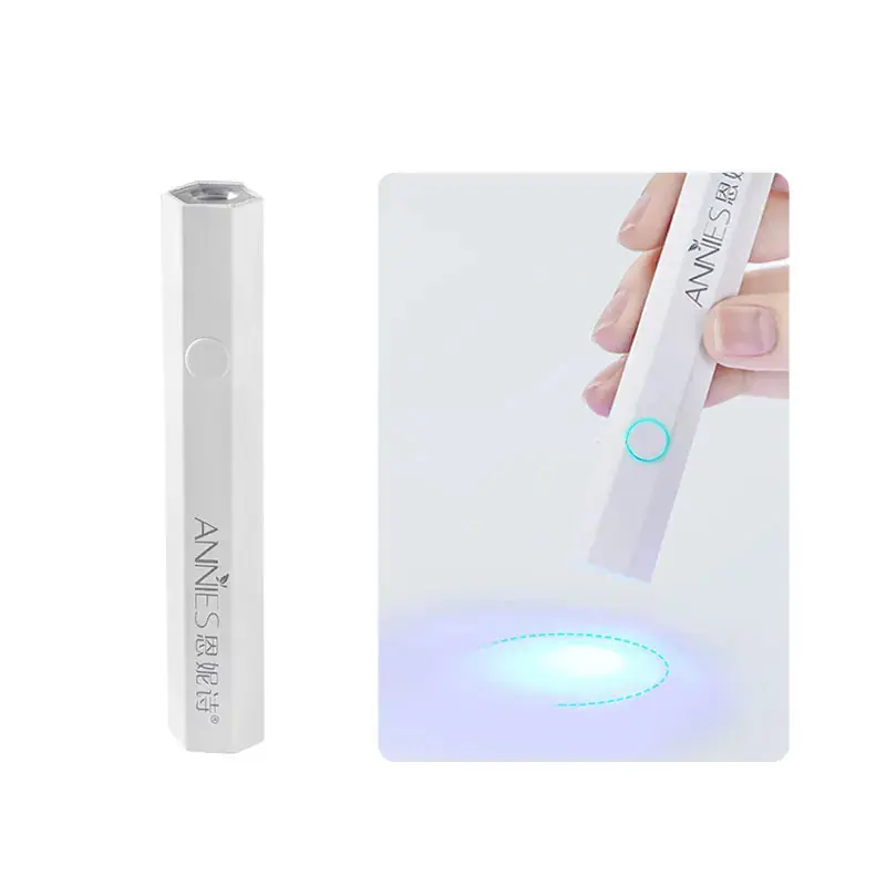 ANNIES Portable Mini Pen UV Light Lamp Gel Polish Manicure Dryer