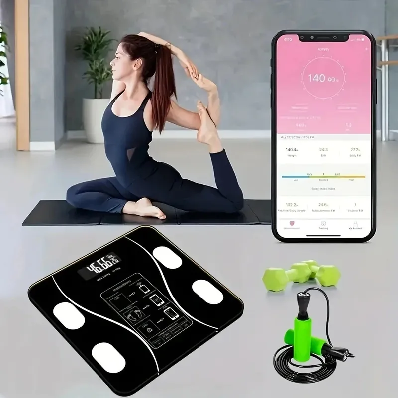 Intelligent Bluetooth electronic weight scale wireless digital bathroom scale