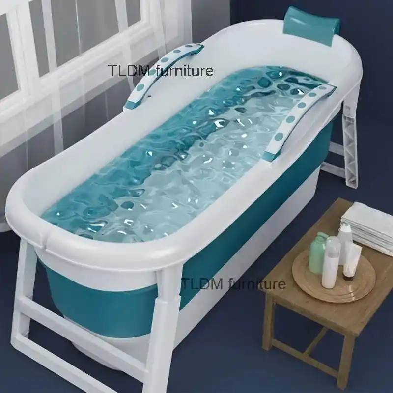 Bathtubs Home Ice Bath Swimming Pool Adult Bathtub Simple Indoor Hot Tub Plastic Large