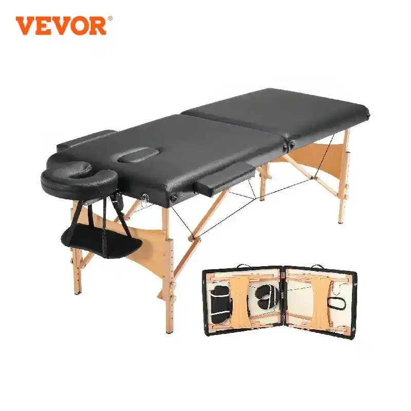 Massage Table Folding Lightweight Adjustable Salon Tattoo Bed for Massage Center Spa