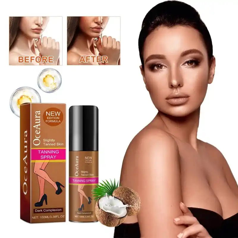 Body Self Tanner Bronzers Spray Instant Tanning Nourishing Refreshing Natural