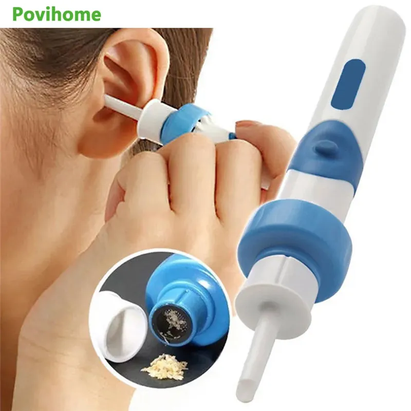 1Sets Electric Ear Cleaner Safety Electric Vacuum Earwax Cleaner Wax