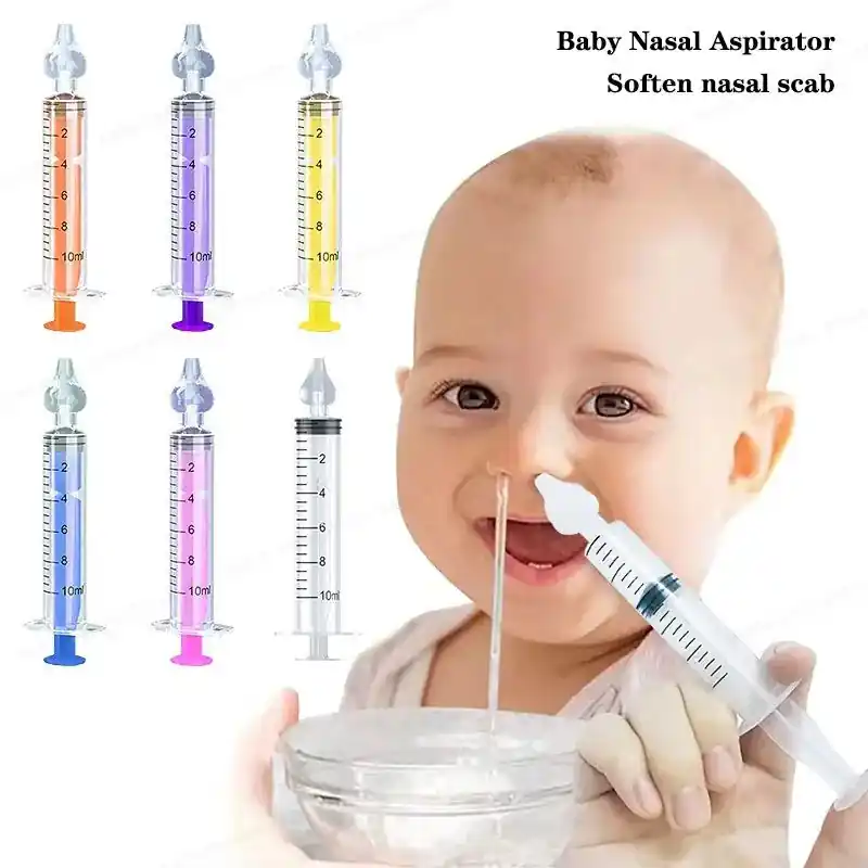 Baby Care Nasal Aspirator Professional Syringe Rhinitis Irrigator Infant Nose Clean