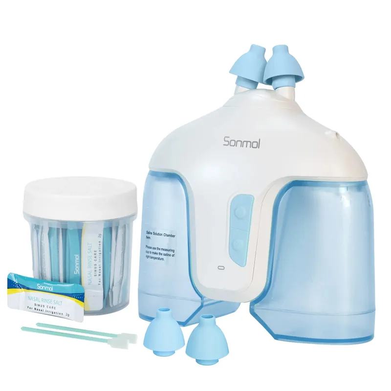 Electric Nasal Irrigation System with 50 SaltPods Nasal Irrigator Nose Washer