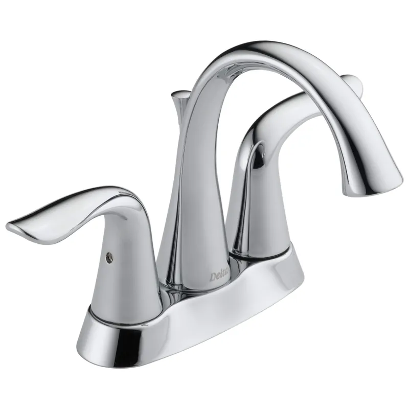 Faucet Lahara Centerset Bathroom Faucet Chrome, Bathroom Sink Faucet