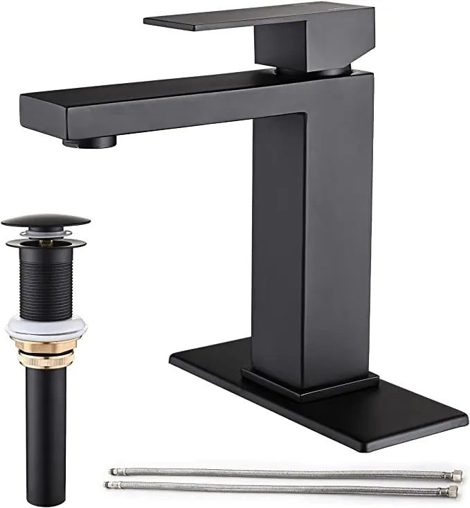 Bathroom Faucet, Single Hole Vanity Bath Faucet, Single Handle Modern