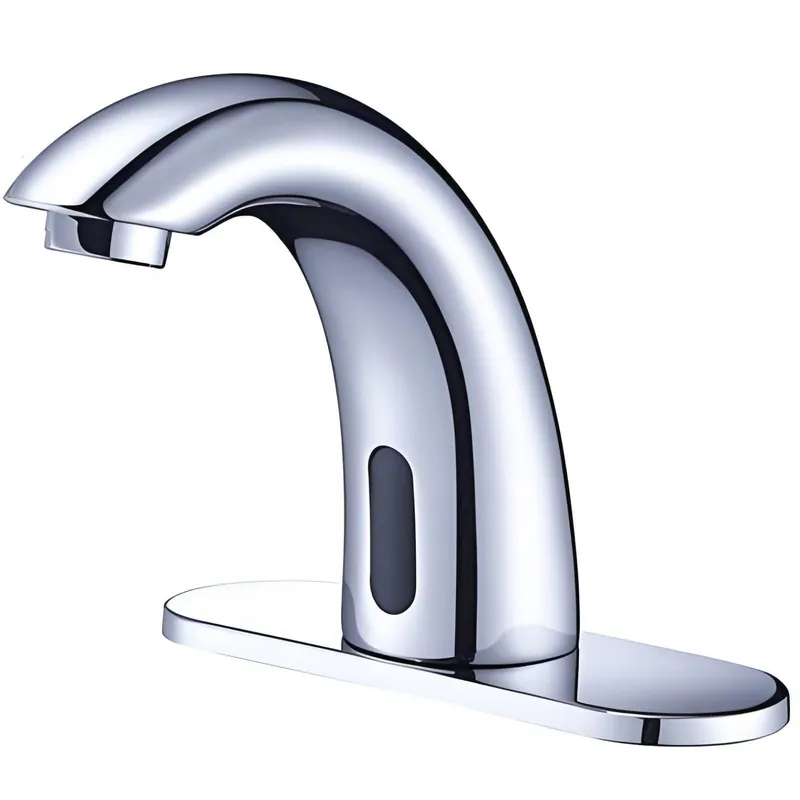 Touchless Bathroom Sink Faucet - Automatic Sensor Faucet - Battery