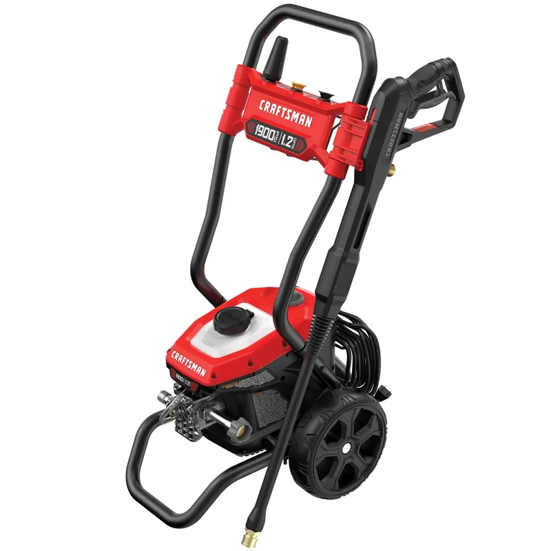 CRAFTSMAN Electric Pressure Washer, Cold Water, 1900 -PSI, 1.2-GPM, Corded