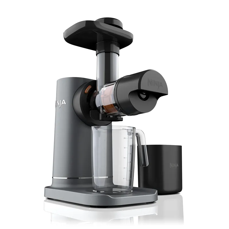 Never Clog Cold Press Juicer, Powerful Slow Juicer with Total Pulp Control, Countertop, Electric
