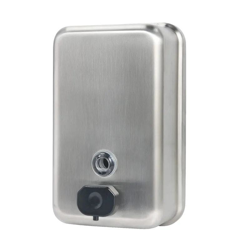 Heavy Duty Stainless Steel Wall Mount Soap Dispenser, 1100ml/37oz, with Corrosion Proof