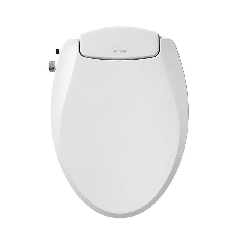 Bidet Toilet Seat Non-Electric Swash Ecoseat, Fits Elongated Toilets