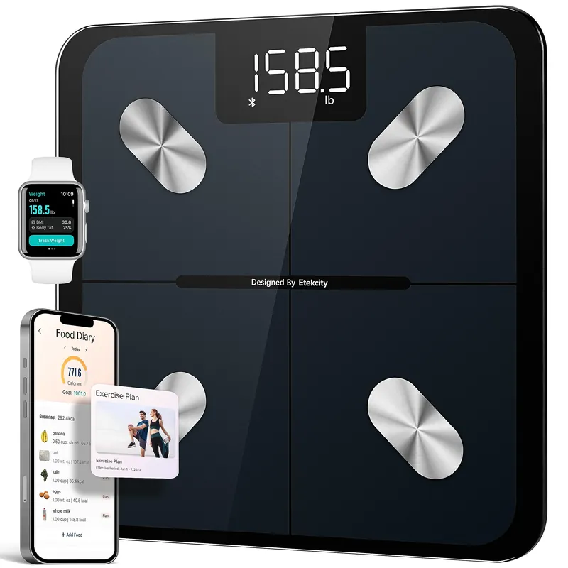 Bathroom Digital Weighing Scale with BMI, Body Fat