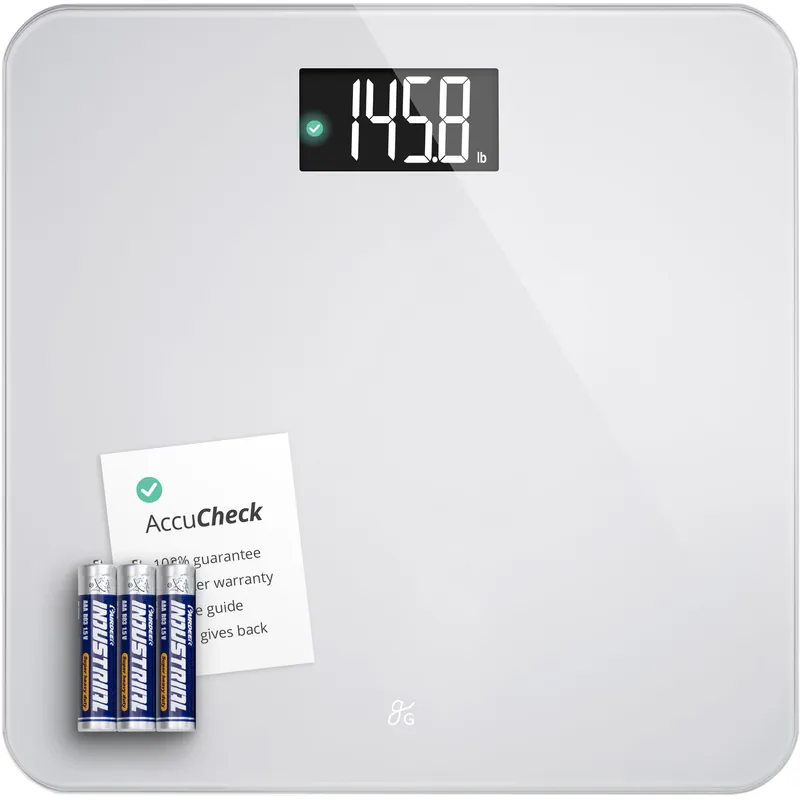 Digital AccuCheck Bathroom Scale for Body Weight, Capacity