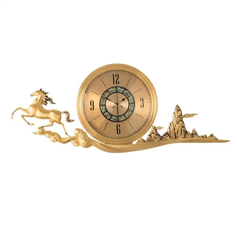 Wall Clock Modern Creative Styling Wall Clock Living Room Background Wall Decoration Clock Indoor