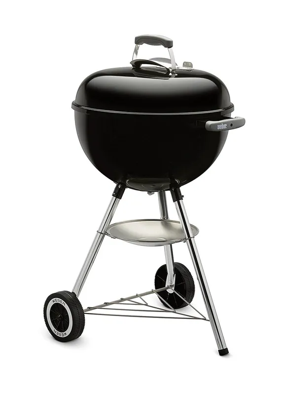 Original Kettle 18 Inch Charcoal Grill, Black