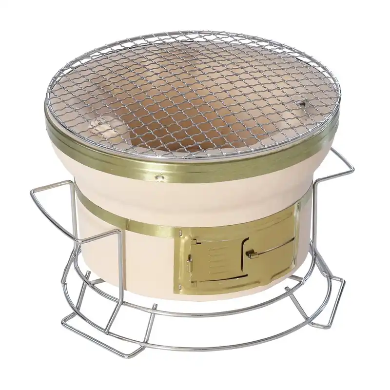 BUNDOK BD-423 Shichiwa Stand for 1 to 2 People, Charcoal Grill, Barbecue