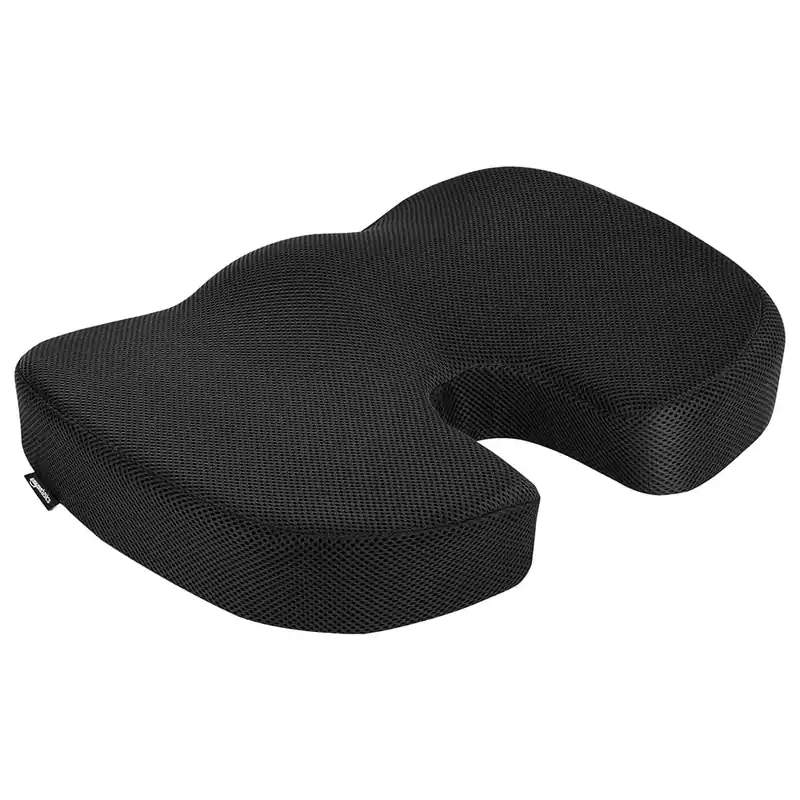 Memory Foam Seat Cushion for Office Chair, Black