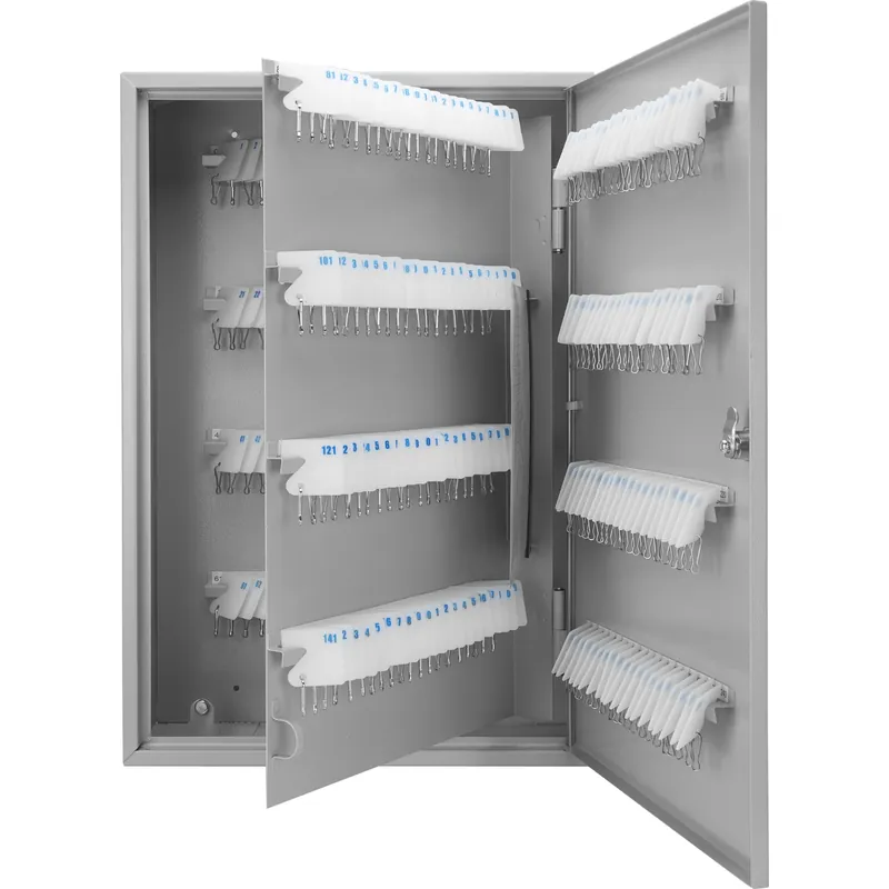 Key Lock Cabinet Lock Box with Numbered Hooks and Tags - 240 POSITION