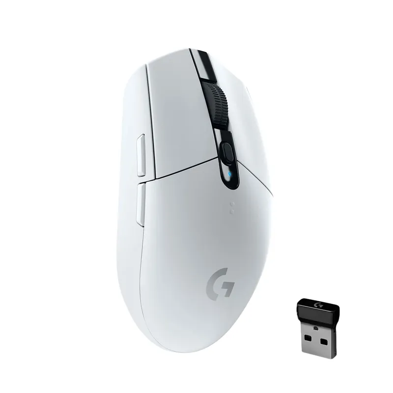 G305 LIGHTSPEED Wireless Gaming Mouse, PC/Mac - White