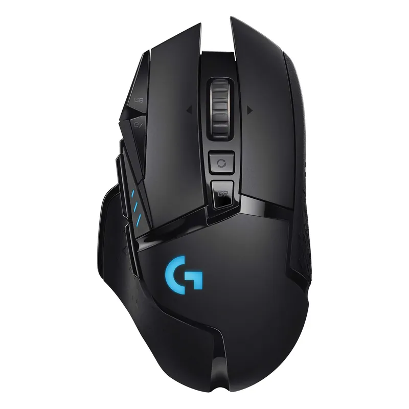 Lightspeed Wireless Gaming Mouse with Hero 25K Sensor, PowerPlay Compatible - Black