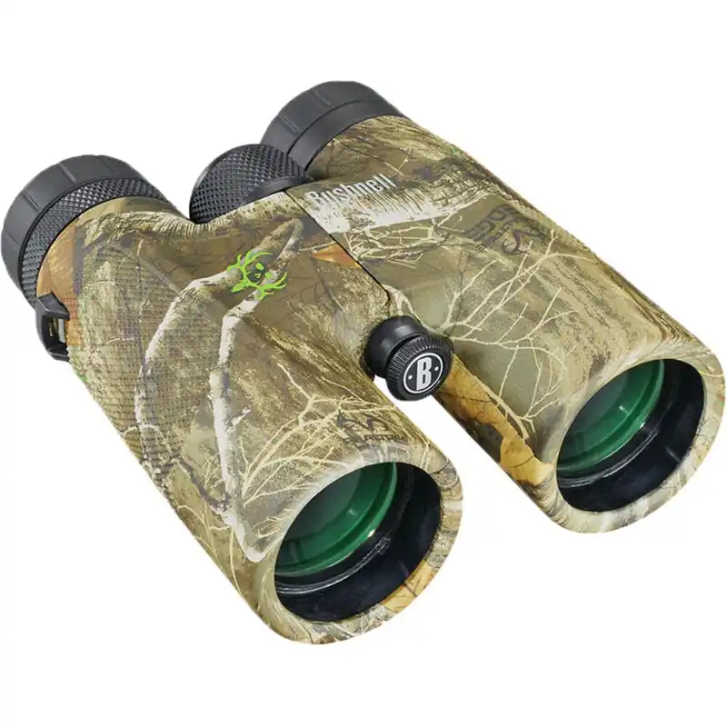 10x42 Bone Collector Binoculars, Adult Binoculars for All Purpose Use in Edge Camo