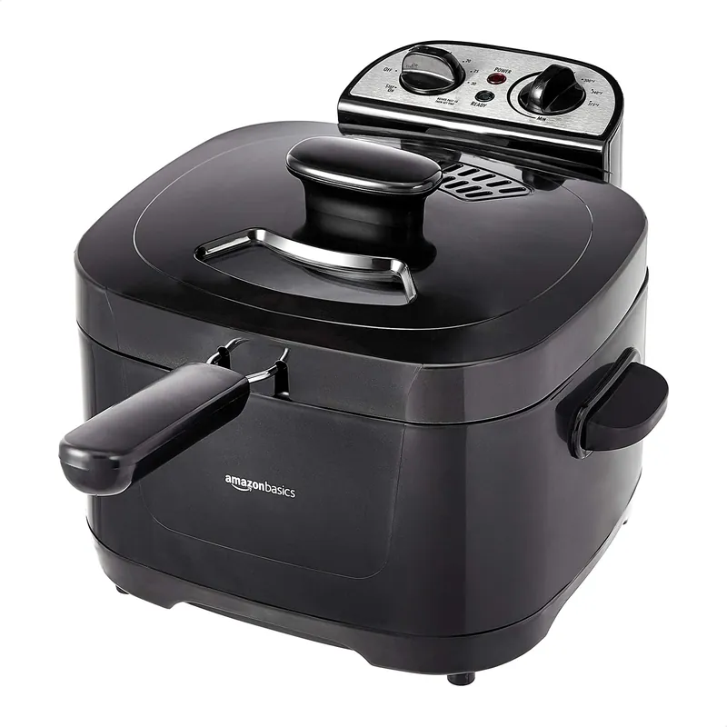 2 Liter Electric Deep Fryer, Black