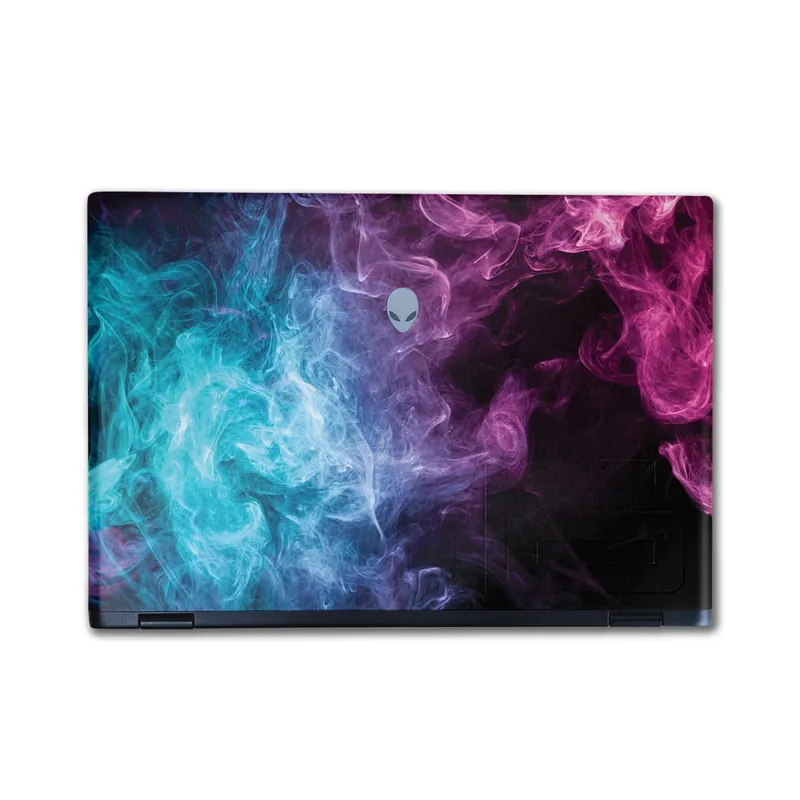 Laptop Skin Compatible with Alienware M16 R2 (2024) - Mystic Smoke - Premium 3M Vinyl Protective Wrap Decal Cover