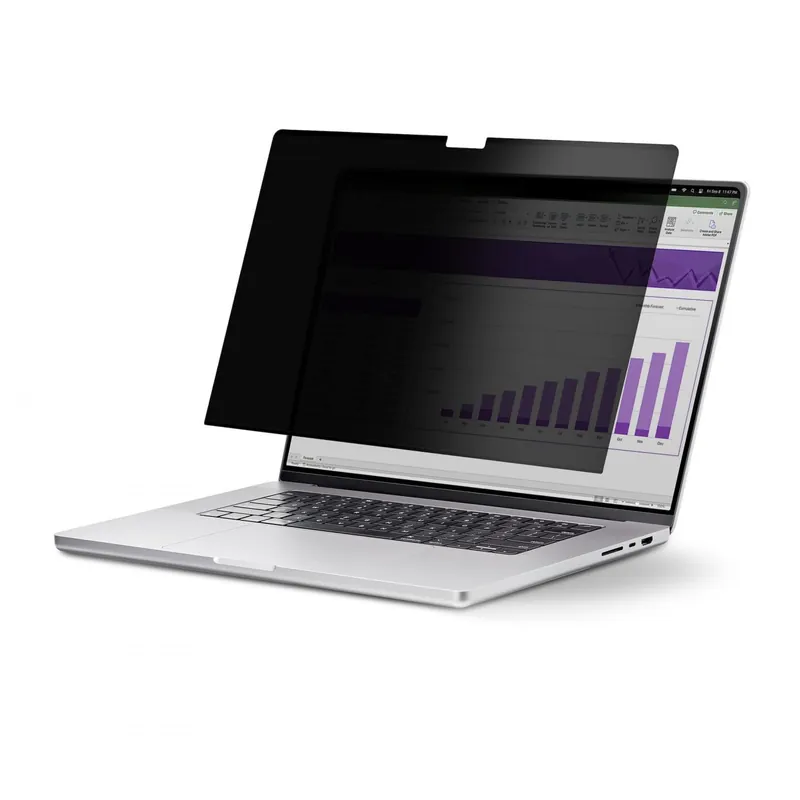 16-inch MacBook Pro 21/23 Laptop Privacy Screen, Removable and Reversible Anti-Glare Blue Light Filter, Magnetic
