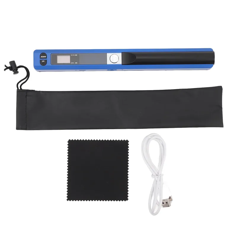 Portable Scanner A4 Document Photo Scanner, Handheld Scanner for Business