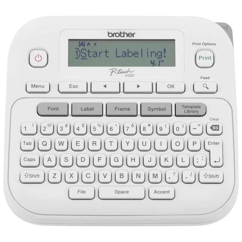 Brother P-Touch Label Maker, PTD220, Thermal, Inkless Printer