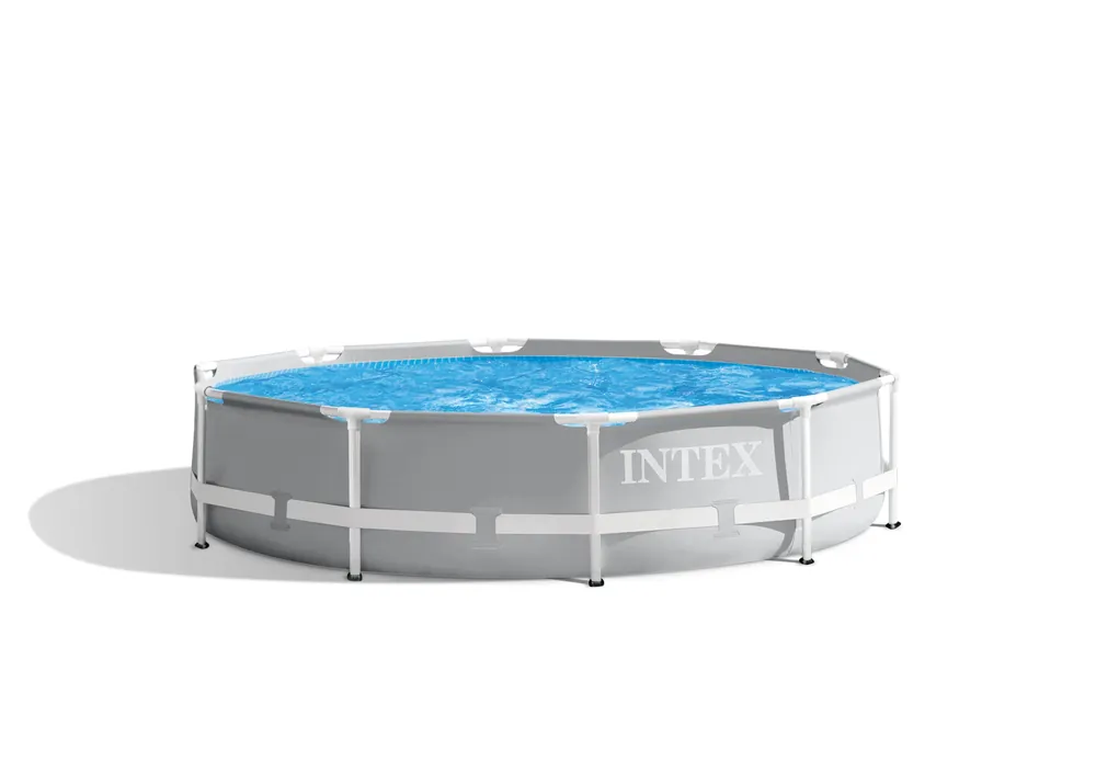 Prism Frame Premium Above Ground Swimming Pool Set 10ft x 30in – Includes 330 GPH Cartridge Filter Pump