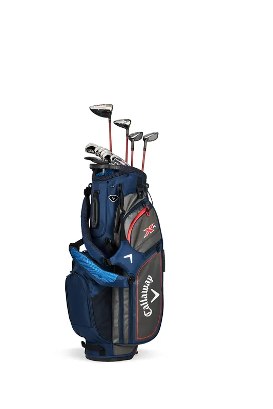 Callaway Golf XR Complete Set (Blue/Red, Right, Steel, +1 Inch, Stiff)