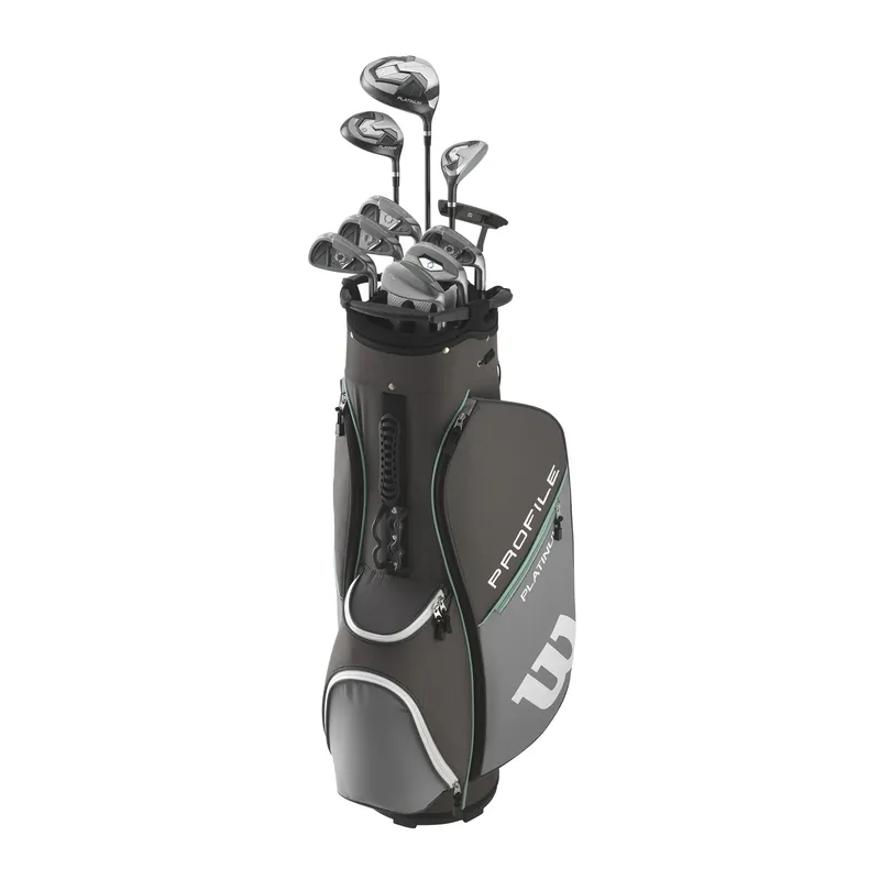 WILSON Golf Profile Platinum Packageset, Women‘s Right Handed, Cart