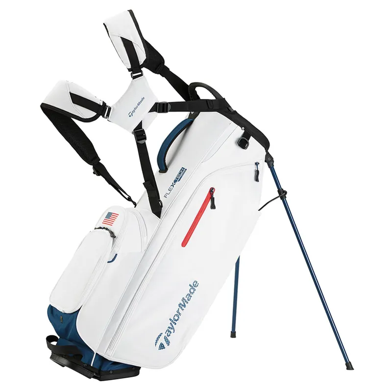 TaylorMade Golf FLEXTECH Crossover Stand Bag RED/White/Blue