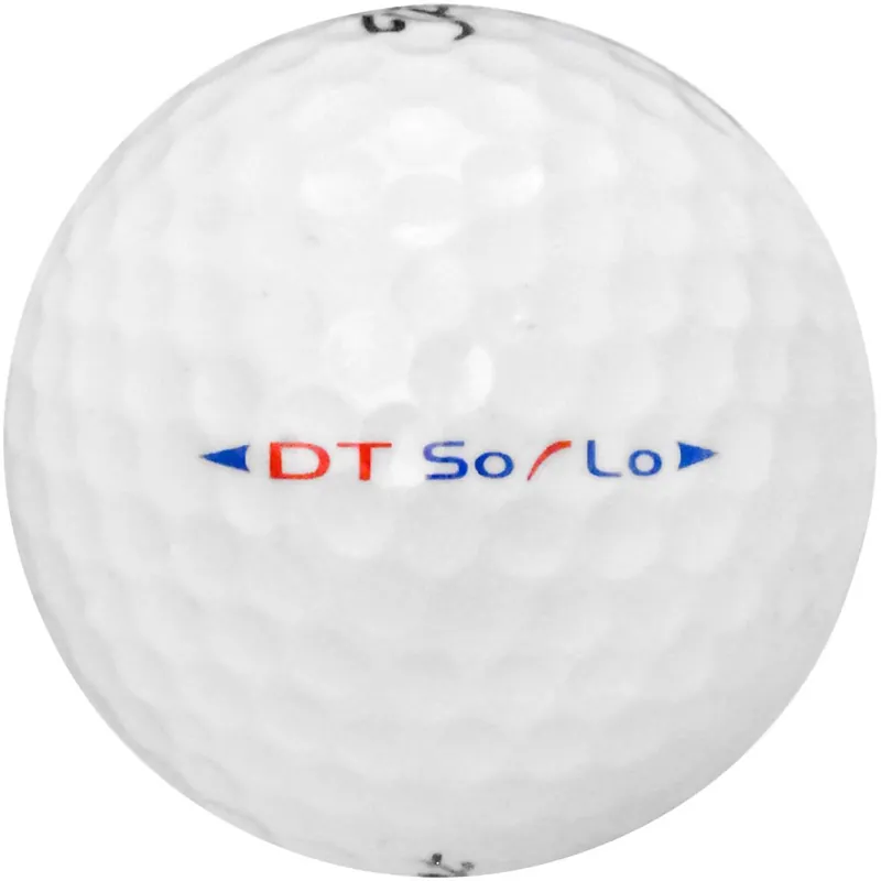 Titleist 50 DT Solo - Near Mint (AAAA) Grade - Recycled (Used) Golf Balls