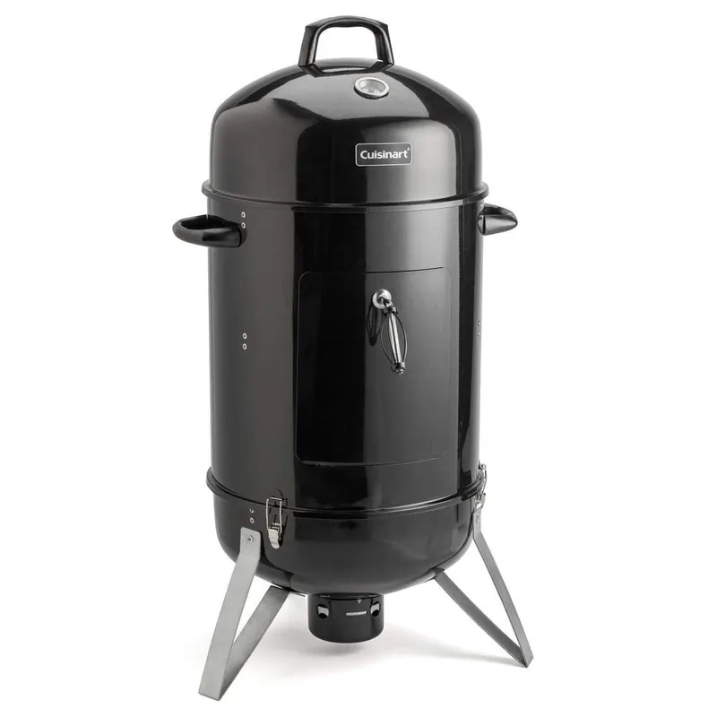 Vertical Charcoal Smoker, Black