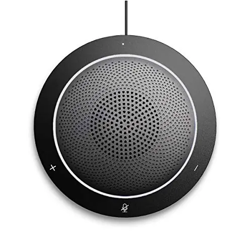 USB Speaker Phone 360° Omnidirectional Microphone Portable Conference Speakerphone Echo Cancellation