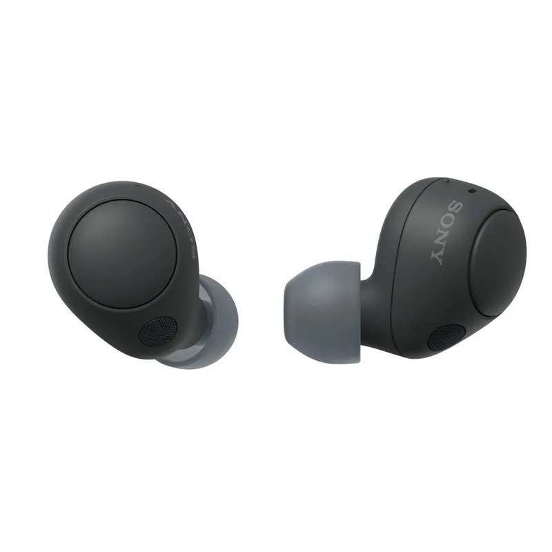 Truly Wireless Noise Canceling in-Ear Bluetooth Earbud Headphones with Mic and IPX4 Water Resistance, Black