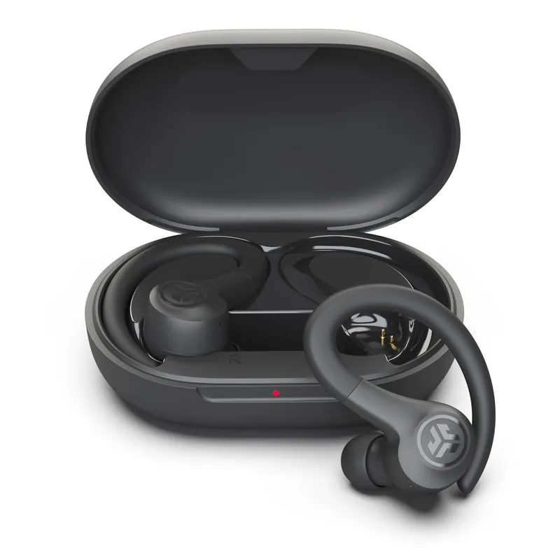 Wireless Workout Earbuds Featuring C3 Clear Calling, Secure Earhook Sport Design, 32+ Hour Bluetooth Playtime, and 3 EQ Sound Settings (Graphite)