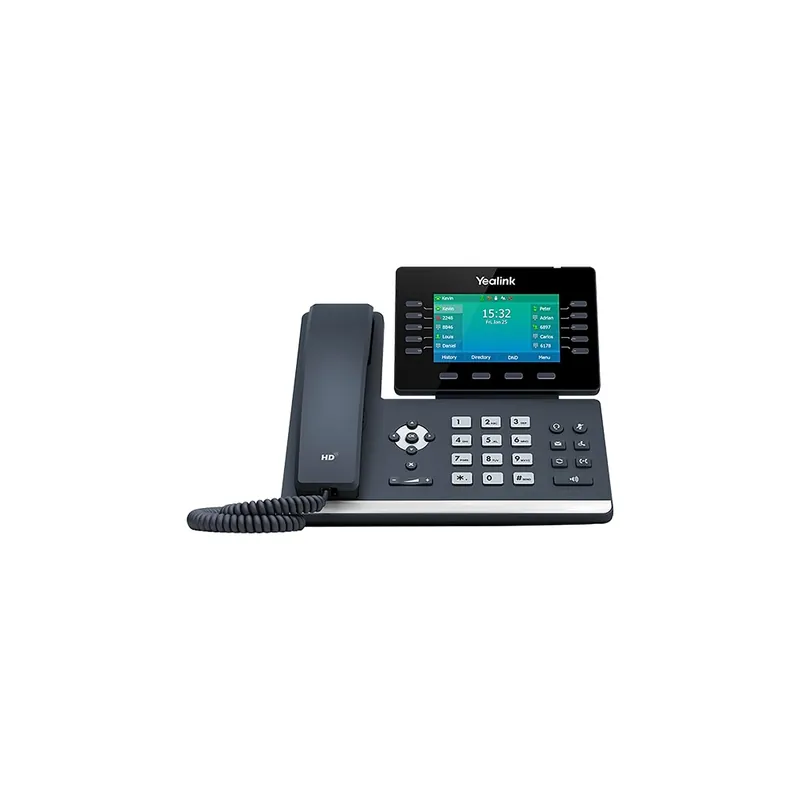 IP Phone, 16 VoIP Accounts. 4.3-Inch Color Display. 802.11ac Wi-Fi, 802.3af PoE, Power Adapter Not Included