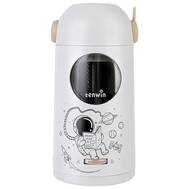 Rechargeable Electric Pencil Sharpener, Fully Automatic Pencil Sharpener for 7-11.5mm Pencils, Hands-Free Sharpener (Silver)