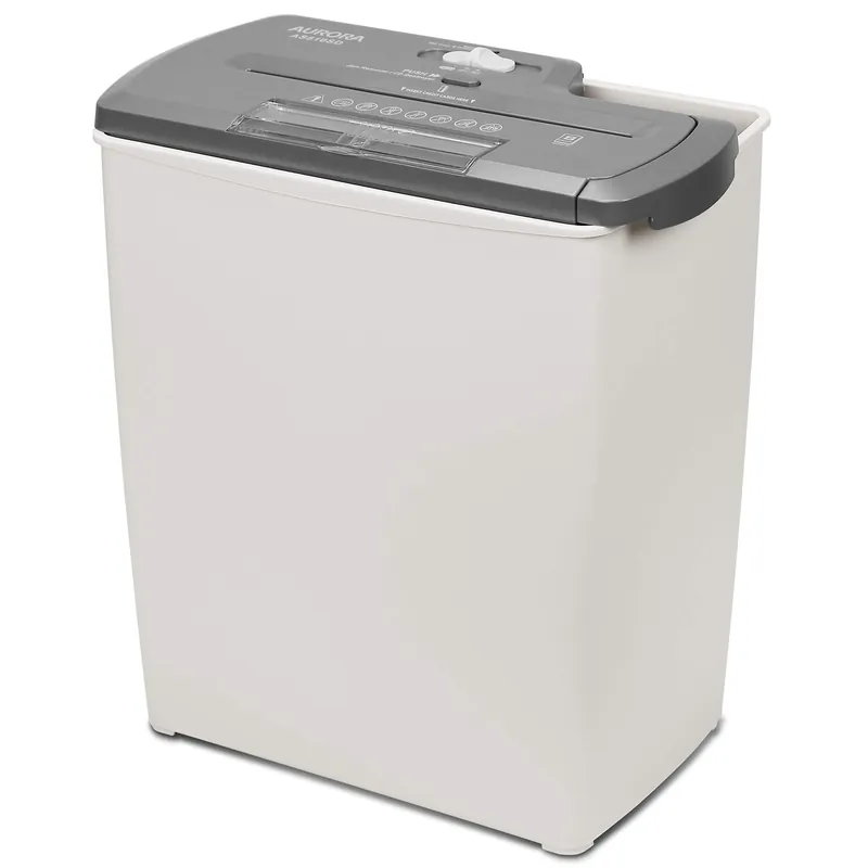 AS810SD 8-Sheet Strip-Cut Paper, CD and Credit Card Shredder Basket