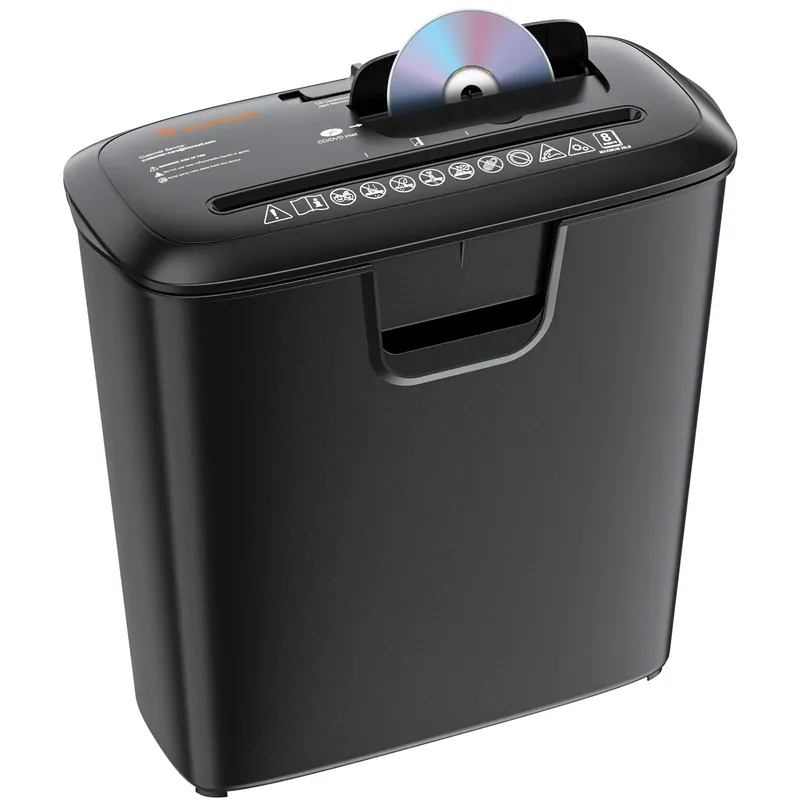 Paper Shredder for Home Use, 8-Sheet StripCut Home Office Shredder, CD/Credit Card Shredder Machine with Overheat Protection, 3.4 Gallons Wastebasket