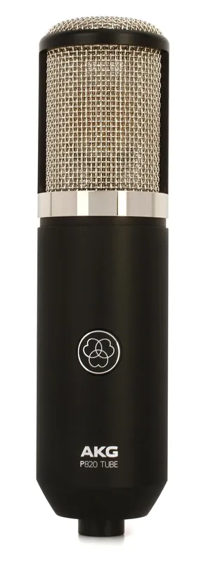 Pro Audio P820 Tube Condenser Microphone, Multi-Pattern,Blue