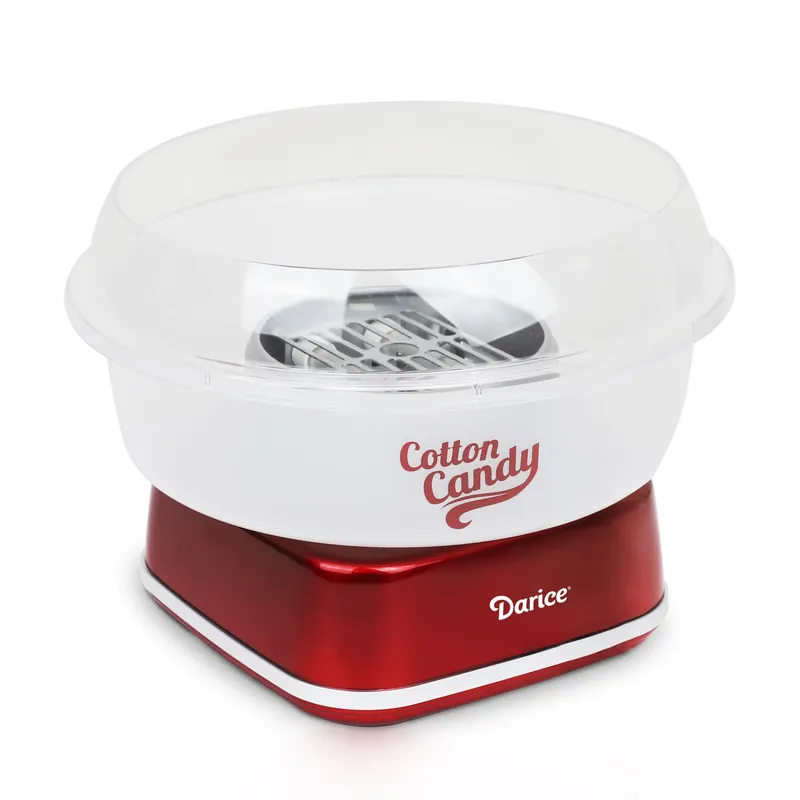 Cotton Candy Machine – Retro Cotton Candy Maker – Cotton Candy Maker Machine For Homemade Sweets – Ideal for Birthday, Party, Gatherings – Works with Flossing Sugar or Hard Candy