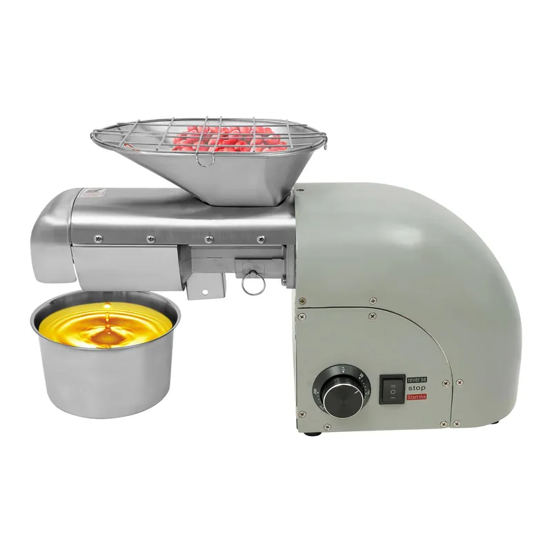1800W Oil Press Machine Cold & Hot Press Automatic Electric Oil Maker Extractor for Home Avocado Coconut Flax Peanut Castor Perilla Seed Canola Sesame Commercial Grade